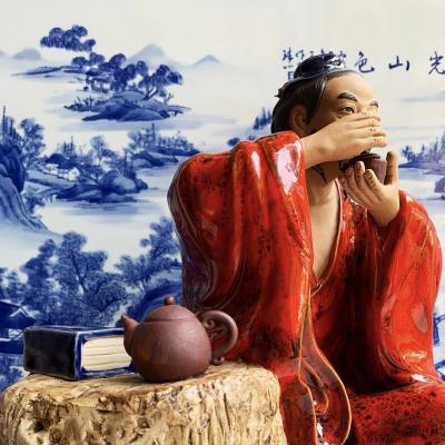 TƯỢNG THẦN TRÀ MEN CHẢY